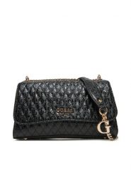 Guess Torebka HWGG96 26210 Czarny. Czarne torebki klasyczne Guess, z aplikacjami, ze skóry, bez dodatków. Za 369.99 zł.