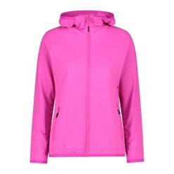 Bluza damska turystyczna CMP 34G2336. Czerwone bluzy CMP, l, bez wzorów, z materiału, z kapturem. Za 304.60 zł.