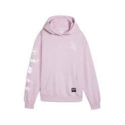 Bluza damska z kapturem Puma x Sophia Chang Graphic. Fioletowe bluzy Puma, l, z aplikacjami, z bawełny, z kapturem. Za 490.00 zł.