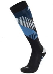 Nordica Unlimited R+L skarpety narciarskie czarny/avio. Czarne skarpety Nordica, bez wzorów, z elastanu. Za 122.99 zł.