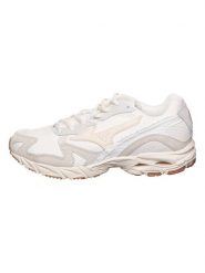 Mizuno Skórzane sneakersy "Wave Rider 10" w kolorze białym rozmiar: 43. Białe trampki Mizuno, bez wzorów, z materiału, bez zapięcia. Za 269.81 zł.
