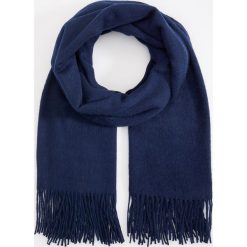Szal z wełną - Granatowy. Szaliki Reserved. Za 149.99 zł.