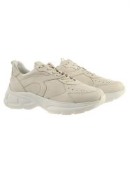 Högl Skórzane sneakersy w kolorze kremowym rozmiar: 39. Brązowe trampki Högl, bez wzorów, bez zapięcia. Za 489.95 zł.