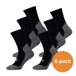 Skarpetki turystyczne Xtreme 6-pack Multi Czarny. Czarne skarpety XTREME SOCKSWEAR, bez wzorów. Za 194.99 zł.