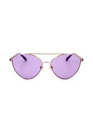 Swarovski Damskie okulary przeciwsłoneczne w kolorze różowozłoto-fioletowym rozmiar: 58. Różowe okulary przeciwsłoneczne SWAROVSKI, bez wzorów, z tworzywa sztucznego. Za 266.66 zł.