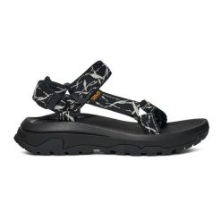Sandały damskie Teva Hurricane XLT3. Czarne sandały Teva, bez wzorów, z gumy, bez obcasa, na obcasie, bez zapięcia. Za 379.00 zł.