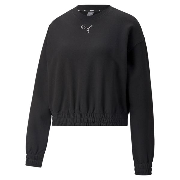 Bluza dresowa damska Puma HER. Bluzy Puma, bez wzorów, z bawełny, bez kaptura. Za 192.68 zł.