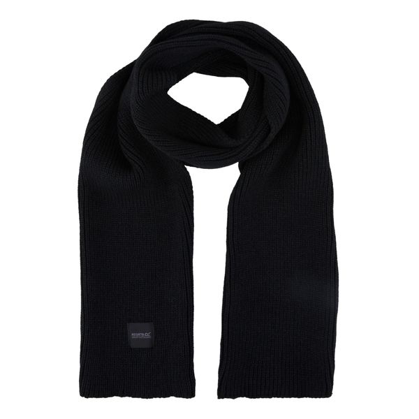 Szalik Connora Dla Dorosłych Unisex. Czarne szaliki Regatta, bez wzorów, z dzianiny. Za 122.99 zł.