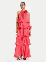 ACCESS FASHION Sukienka wieczorowa 63-3324-308 Koralowy Regular Fit. Pomarańczowe sukienki ACCESS FASHION, m, bez wzorów, z syntetyku, wizytowe, bez kołnierzyka, bez ramiączek. Za 1,399.00 zł.