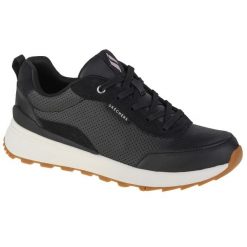 Buty sportowe Sneakersy damskie, Skechers Sunny Street - Sunshine Jogger. Czarne obuwie sportowe Skechers, bez zapięcia, trekkingowe. Za 249.99 zł.