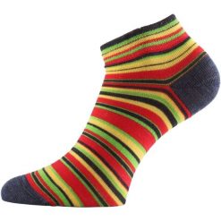 Skarpety funkcyjne DUHA. Czerwone skarpety LASTING, bez wzorów, z elastanu. Za 29.00 zł.