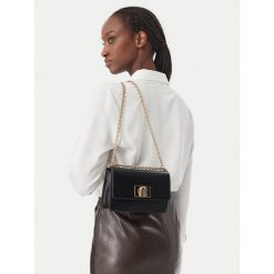 Torebka Furla. Czarne torebki klasyczne Furla, bez wzorów, bez dodatków. Za 1,559.00 zł.