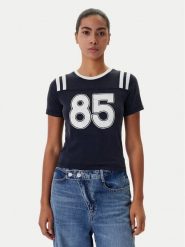 Tommy Jeans T-Shirt DW0DW22760 Granatowy. Niebieskie t-shirty Tommy Jeans, xs, bez wzorów, z bawełny, bez kołnierzyka, bez ramiączek. Za 189.99 zł.