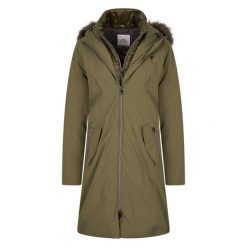 Parka dla kobiet HV Polo Isa. Zielone parki HV POLO, sportowe, bez kaptura. W wyprzedaży za 727.00 zł.