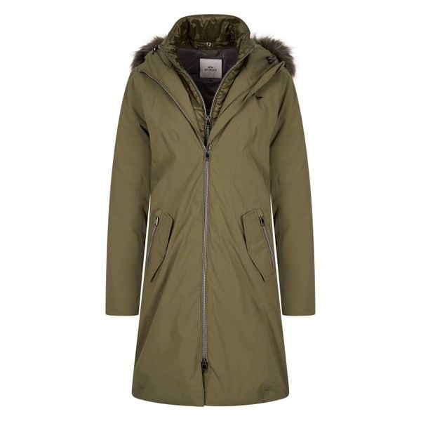 Parka dla kobiet HV Polo Isa. Zielone parki HV POLO, na zimę, xs, z futra, eleganckie, bez kaptura. Za 737.00 zł.