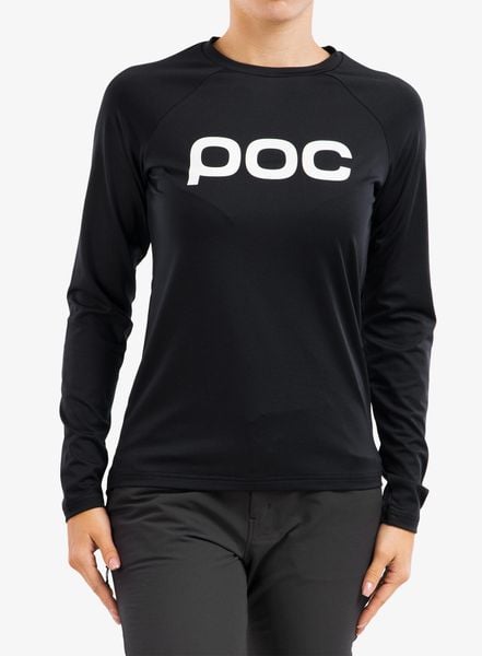 Bluza rowerowa damska POC Reform Enduro Jersey. Czarne bluzy POC, m, bez wzorów, z jersey, bez kaptura. Za 400.65 zł.