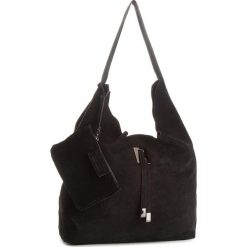 Torebka CREOLE - K10524 Czarny. Czarne shopper Creole, bez wzorów, ze skóry, duże, bez dodatków. Za 149.00 zł.
