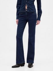 GAP Dżinsy - Skinny fit - w kolorze granatowym rozmiar: W28. Niebieskie jeansy GAP, bez wzorów. Za 172.08 zł.