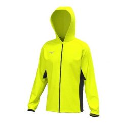 Bluza damska z kapturem Mizuno. Żółte bluzy Mizuno, l, bez wzorów, z materiału, z kapturem. Za 275.55 zł.