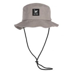 Kapelusz trekkingowy z sznurkiem – bawełna – L/XL (Szary). Szare kapelusze SURF MONKEY, bez wzorów, z bawełny. Za 159.95 zł.
