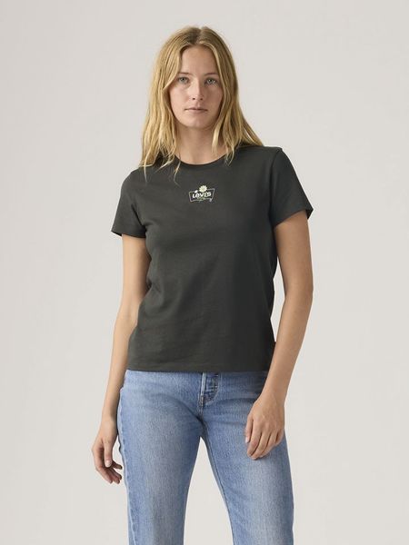 Levi's Koszulka w kolorze antracytowym rozmiar: S. Czarne bluzki Levi's®, s, bez wzorów, z bawełny, bez kołnierzyka, bez ramiączek. Za 82.95 zł.