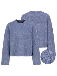 Sublevel Sweter w kolorze niebieskim rozmiar: XS. Niebieskie swetry Sublevel, xs, bez wzorów, bez ramiączek. Za 113.90 zł.