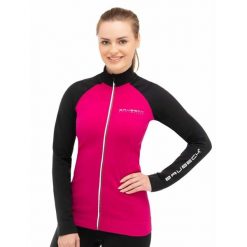 Bluza dresowa termoaktywna rozpinana damska Brubeck Athletic. Czarne bluzy Brubeck, l, bez wzorów, z dresówki, bez kaptura. Za 239.99 zł.
