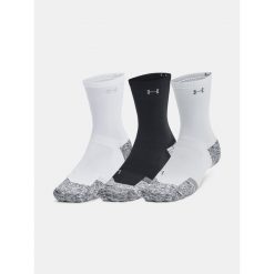 Skarpety Under Armour AD Pro Mid 3 pary. Czarne skarpety Under Armour, bez wzorów. Za 74.99 zł.