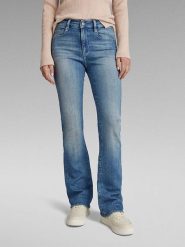 G-Star Dżinsy - Skinny fit - w kolorze niebieskim rozmiar: W26/L30. Niebieskie jeansy G-Star, l, z aplikacjami. Za 237.73 zł.