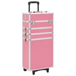 Wózek na akcesoria do makijażu, aluminiowy, różowy. Zestawy Vida. W wyprzedaży za 593.00 zł.