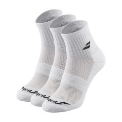 Skarpety Babolat Quarter 3. Białe skarpety BABOLAT, bez wzorów. Za 62.99 zł.