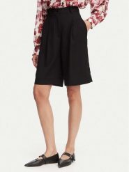 ACCESS FASHION Bermudy 63-5115-183 Czarny Relaxed Fit. Czarne szorty ACCESS FASHION, bez wzorów, z materiału. Za 409.99 zł.