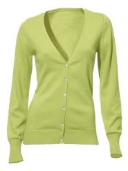 Heine Kardigan w kolorze zielonym rozmiar: 34. Zielone kardigany Heine, bez wzorów, z bawełny. Za 104.99 zł.