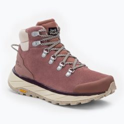 Buty damskie Jack Wolfskin Terraventure Urban Mid. Czerwone trekkingi Jack Wolfskin, trekkingowe. Za 379.99 zł.