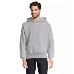 Bluza z kapturem Sol's Origin. Szare bluzy SOL'S, s, bez wzorów, z bawełny, z kapturem. Za 271.85 zł.