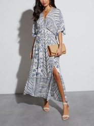 Milan Kiss Sukienka w kolorze kremowym rozmiar: L. Brązowe sukienki Milan Kiss, l, bez wzorów, bez kołnierzyka, bez ramiączek, maxi. Za 170.87 zł.