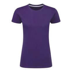 Idealna Koszulka Damska. Fioletowe bluzki SG, l, bez wzorów, sportowe, bez kołnierzyka, bez ramiączek. Za 34.99 zł.