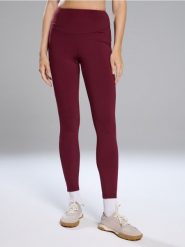 Legginsy sportowe - czerwony. Czerwone legginsy sportowe Sinsay, l, bez wzorów. Za 39.99 zł.