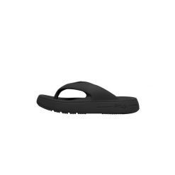 Klapki damskie Fila Superbubble. Czarne klapki Fila, bez wzorów, z materiału, bez obcasa. Za 215.00 zł.