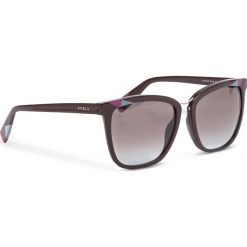 Okulary przeciwsłoneczne FURLA - Tortona 1010491 D 230F REM Testa Di Moro. Brązowe okulary przeciwsłoneczne Furla, bez wzorów, z tworzywa sztucznego. W wyprzedaży za 409.00 zł.