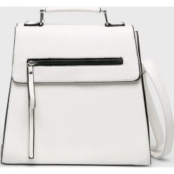 Answear - Plecak. Czerwone plecaki ANSWEAR, bez wzorów, z materiału. W wyprzedaży za 49.90 zł.