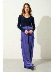 AUTHENTIC CASHMERE Kaszmirowy sweter "Galise" w kolorze granatowym rozmiar: L. Niebieskie swetry AUTHENTIC CASHMERE, l, bez wzorów, z kaszmiru, bez ramiączek. Za 326.99 zł.