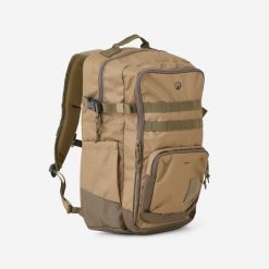 Plecak Solognac Tactical Wild 100 30 l. Brązowe plecaki CAPERLAN, bez wzorów, z materiału. Za 129.99 zł.