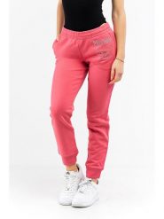Moschino Spodnie dresowe w kolorze różowym rozmiar: 38. Różowe spodnie dresowe MOSCHINO, bez wzorów, z bawełny. Za 461.21 zł.