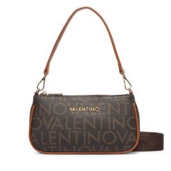 Torebka Valentino. Brązowe torebki klasyczne Valentino, bez wzorów, bez dodatków. Za 569.99 zł.