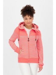 Alife and kickin Bluza "PalinaAK" w kolorze koralowym rozmiar: M. Czerwone bluzy sportowe Alife and Kickin, m, bez wzorów, bez kaptura. Za 202.03 zł.