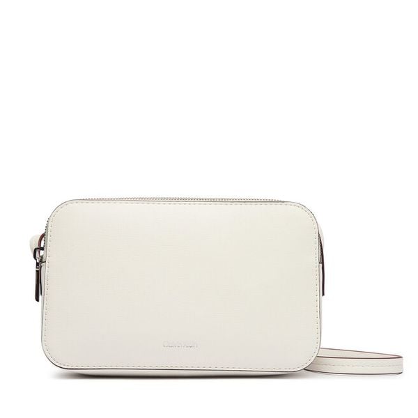 Torebka Calvin Klein. Białe listonoszki Calvin Klein, bez wzorów, bez dodatków. Za 312.99 zł.