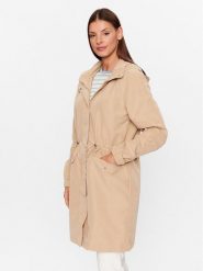 JDY Płaszcz przejściowy 15287038 Beżowy Regular Fit. Brązowe płaszcze JDY, s, bez wzorów, z syntetyku, bez kaptura. Za 159.99 zł.