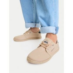 Espadryle Quiksilver. Brązowe płaszcze Quiksilver, m, bez wzorów, bez kaptura. Za 129.99 zł.