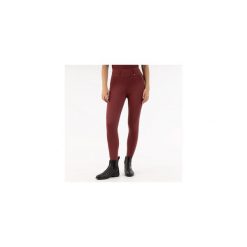 Damskie legginsy jeździeckie z pełną przyczepnością BR Equitation. Brązowe legginsy BR, bez wzorów, z materiału. Za 382.60 zł.
